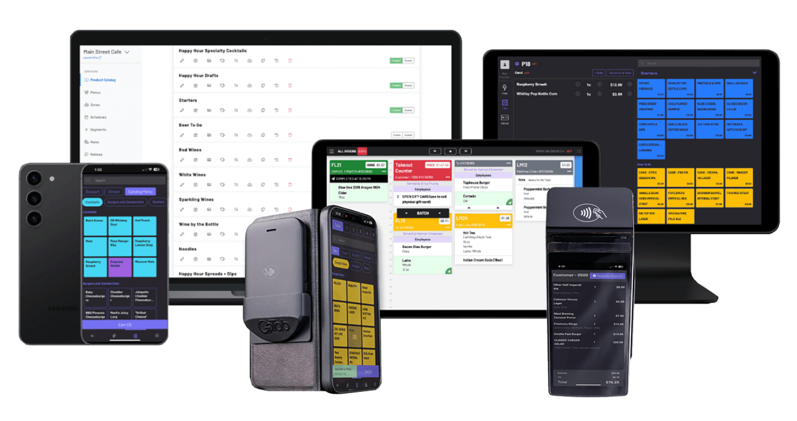 screenshot of Self-Ordering Kiosk